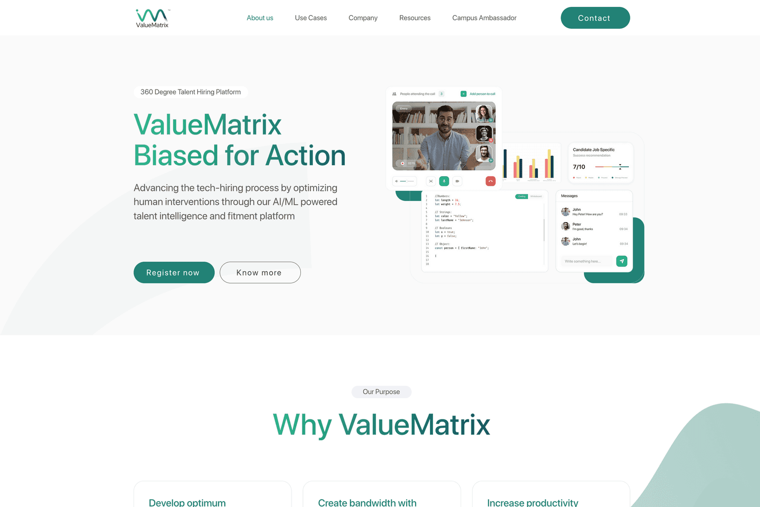 ValueMatrix - The Future of Tech Hiring