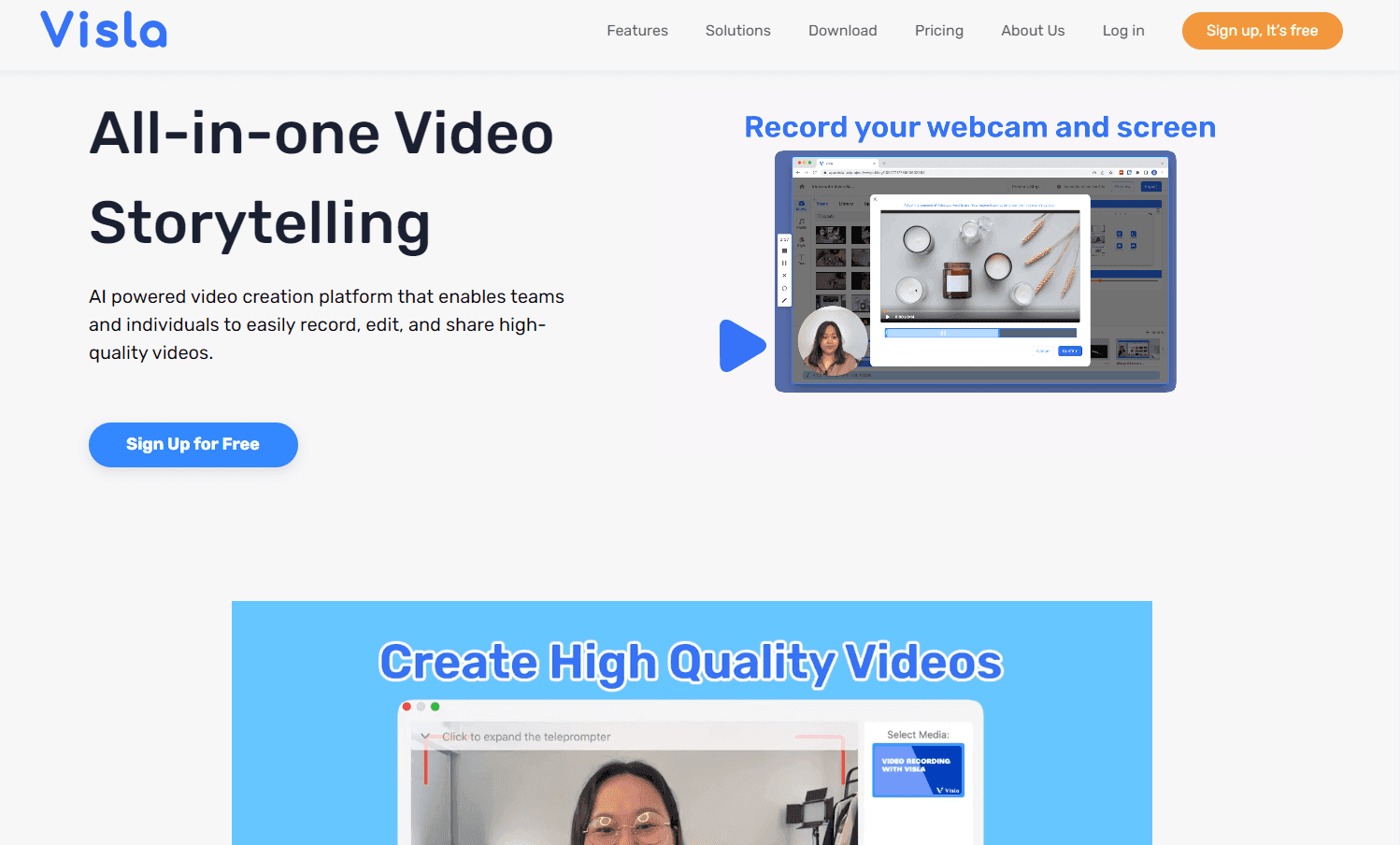 Visla - Simplifying Video Creation with AI