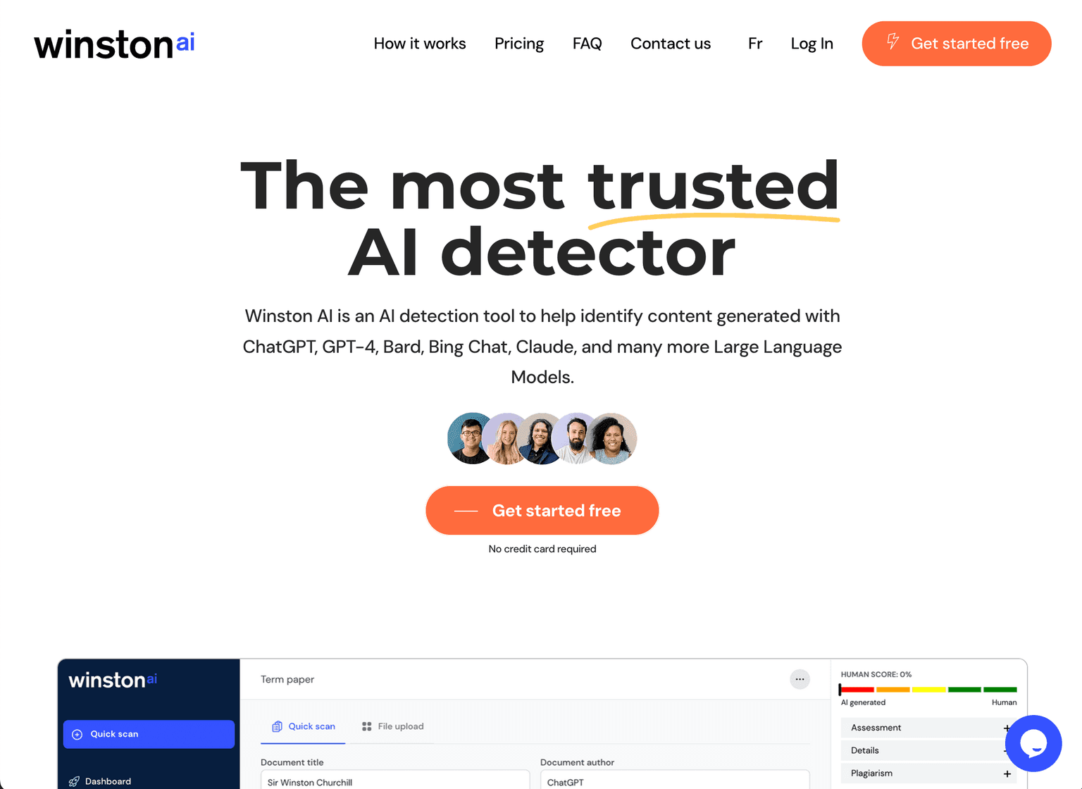 Winston AI - Trusted AI Detector