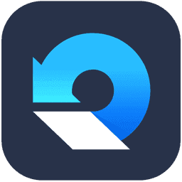 Wondershare Repairit app icon with a blue circular repair arrow on a dark rounded square