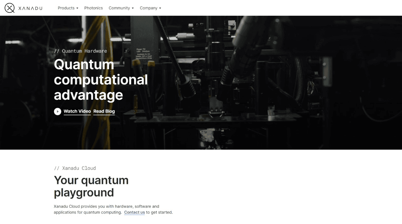 Xanadu - Quantum Computing Innovation