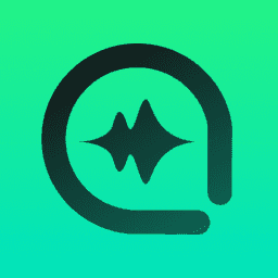 Aunio logo, a colorful audio-wave mark from FineVoice for the AI audio production agent