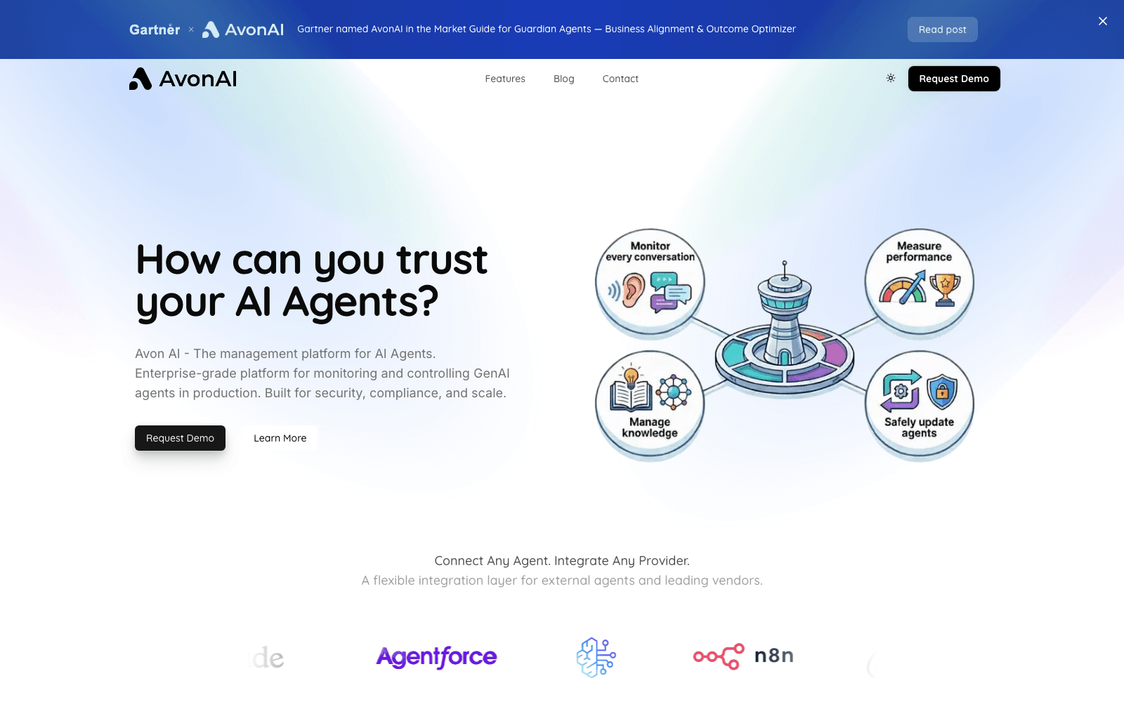 AvonAI ai agents tool screenshot