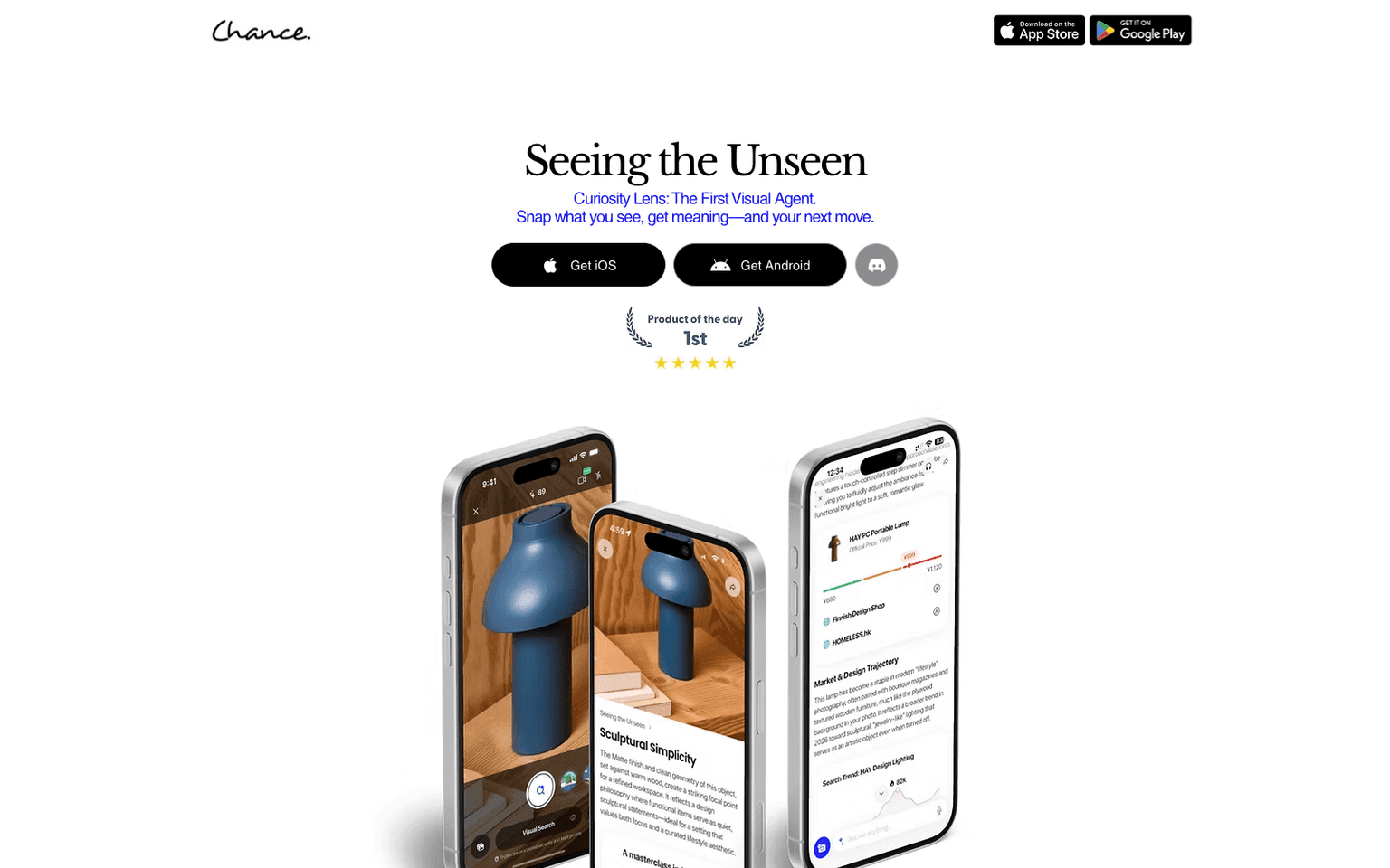 Chance AI ai art & image creation tool screenshot