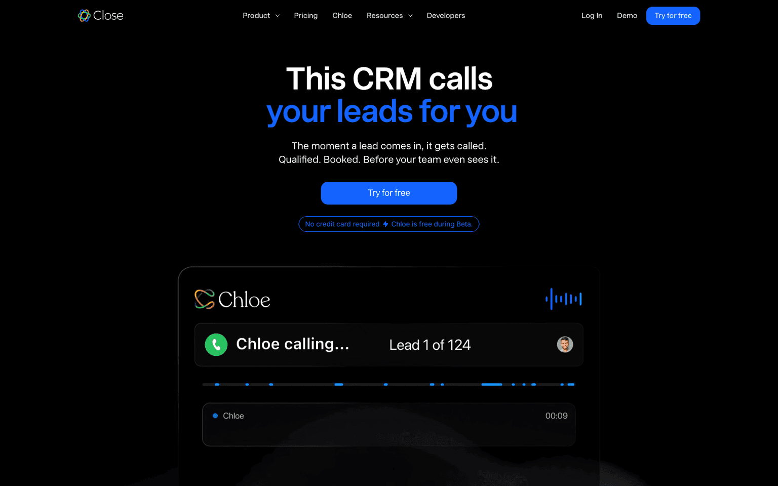 Close sales & revops tool screenshot