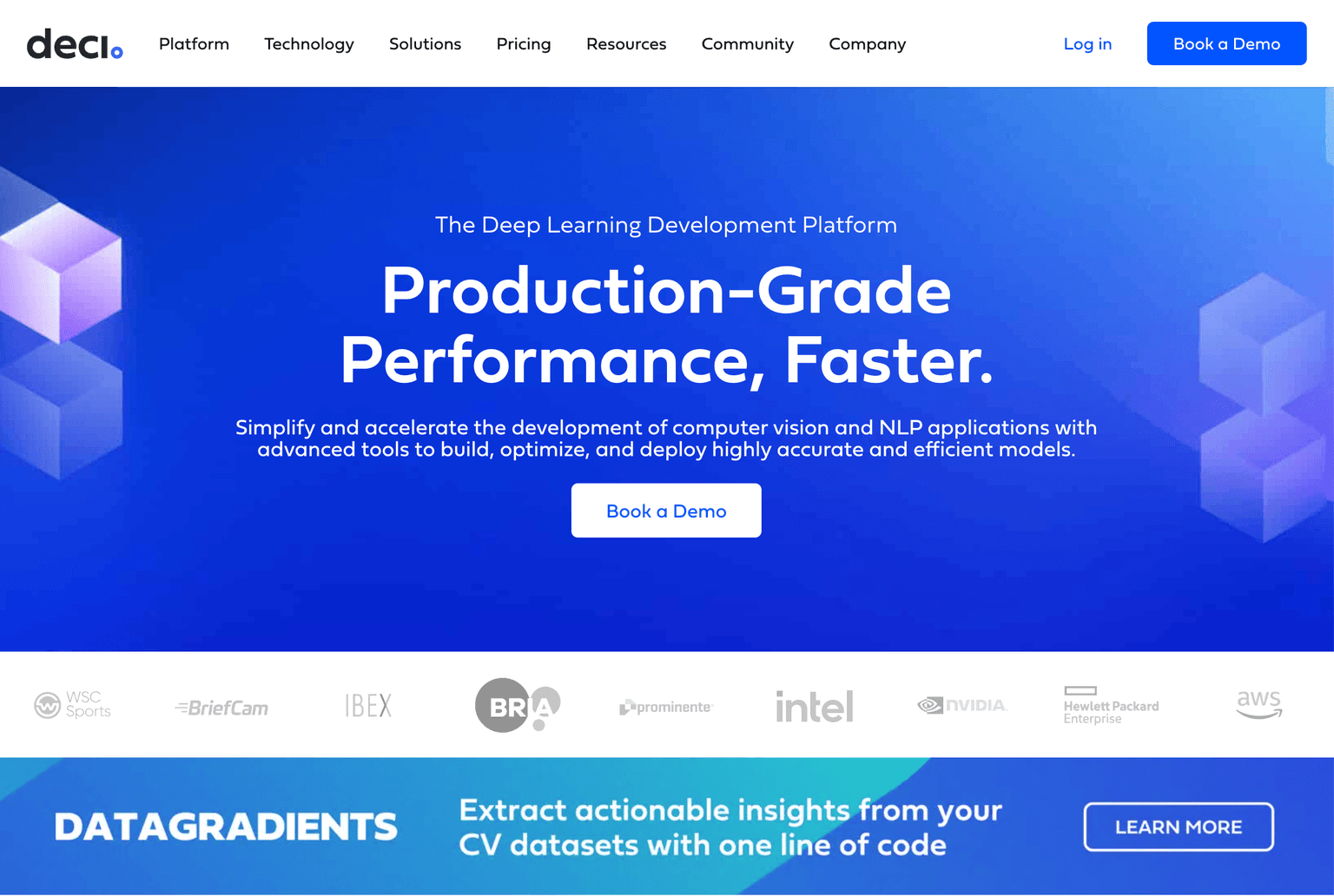 Deci - Deep Learning Development Platform