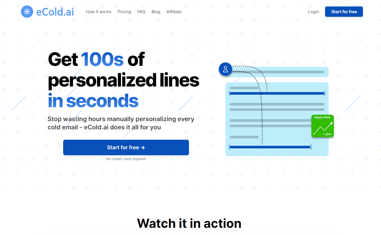 eCold.ai - AI-Powered Cold Email Personalization