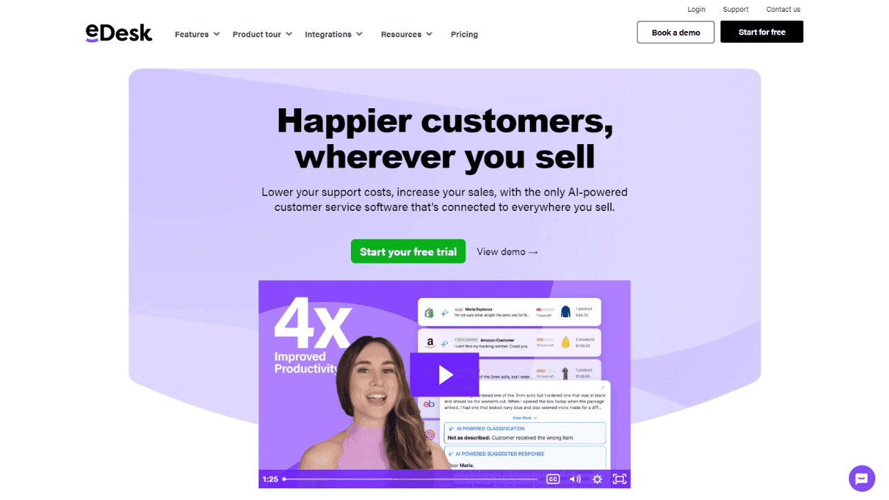 eDesk - Smarter eCommerce Support
