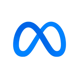Muse Code terminal coding agent brand logo mark from Meta on light background