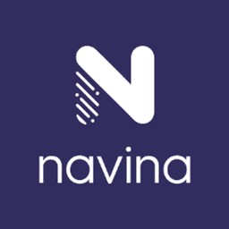 Navina clinical AI copilot brand logo mark on a light background