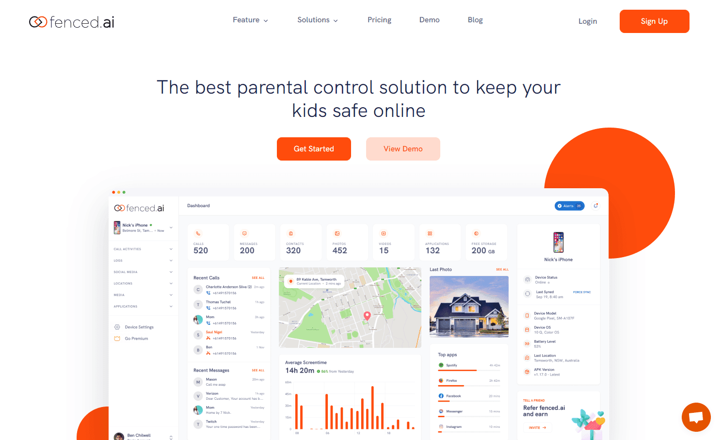 fenced.ai - Online Safety Solution
