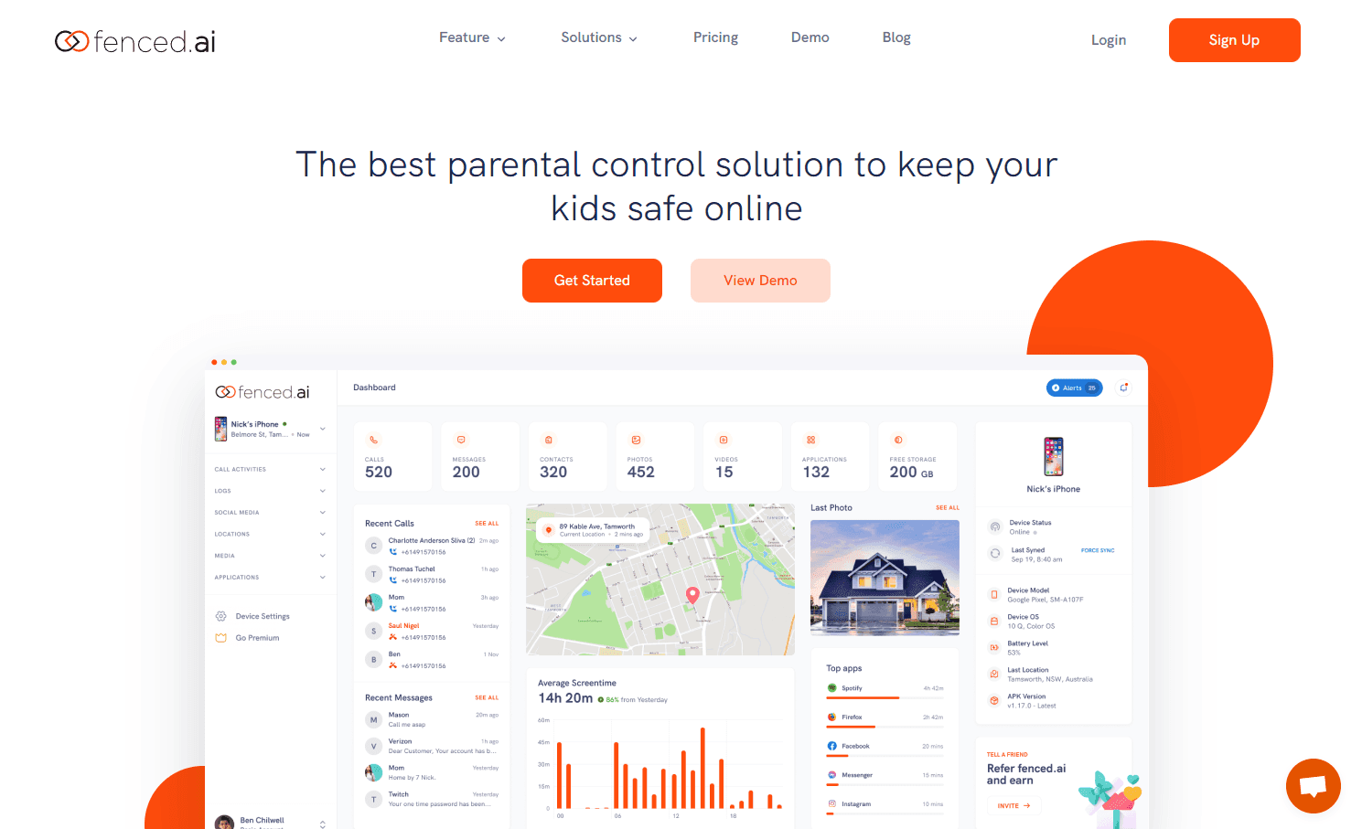 fenced.ai - Online Safety Solution