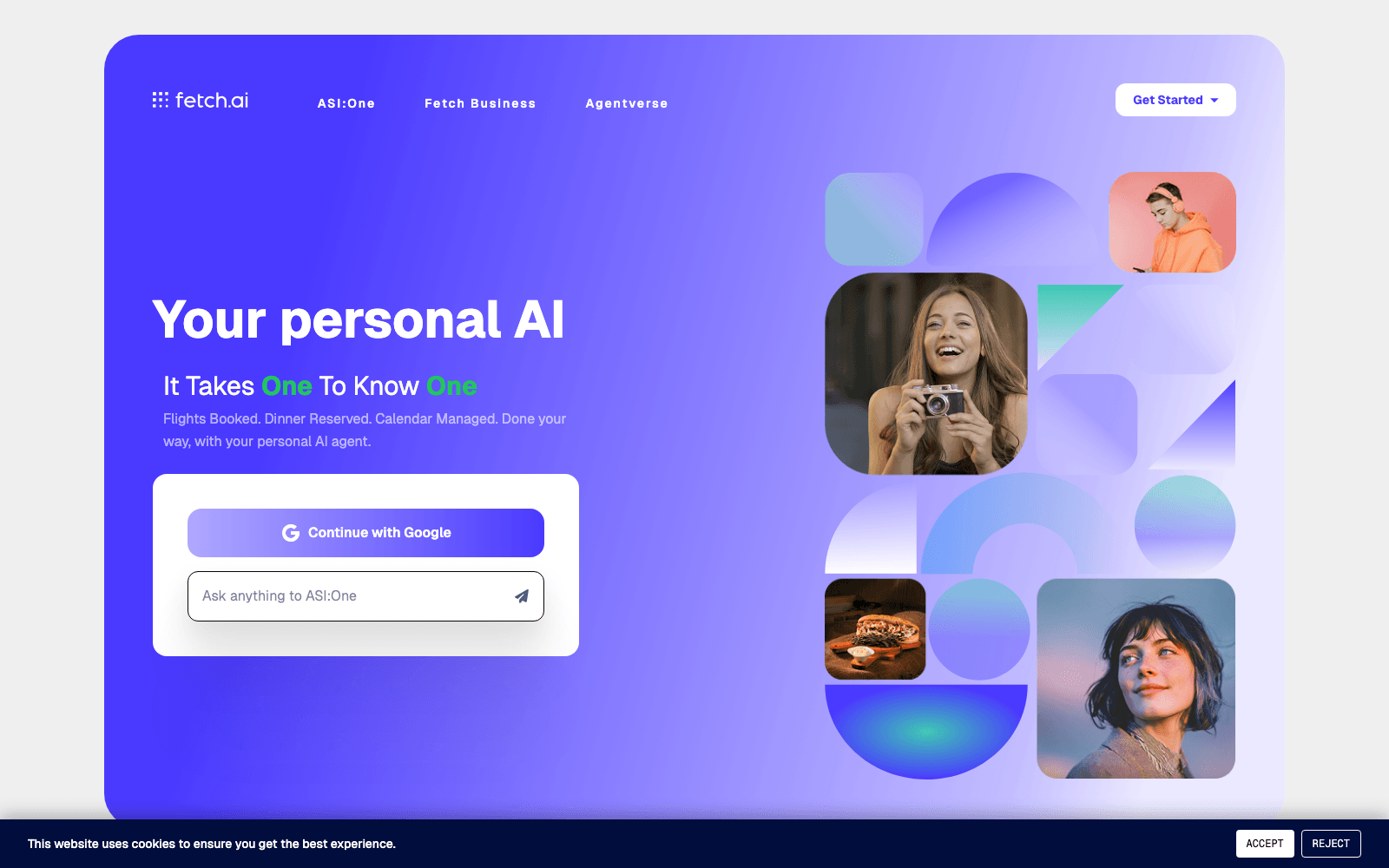 Fetch.ai ai agents tool screenshot