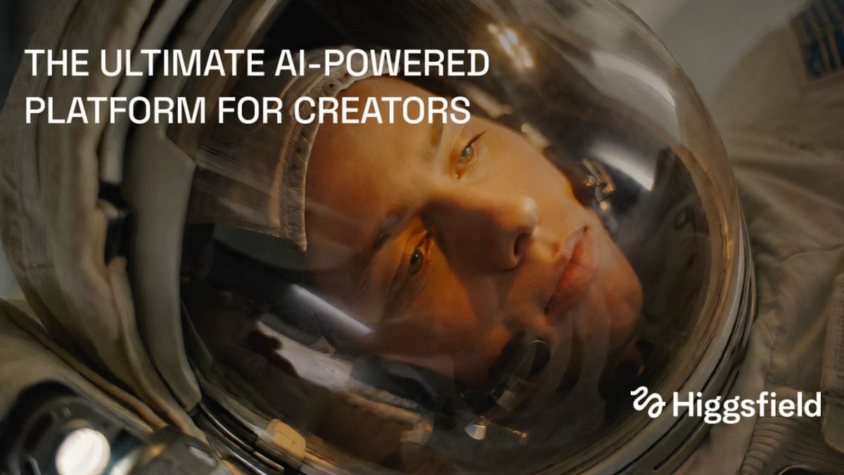 Higgsfield AI video creation tool screenshot