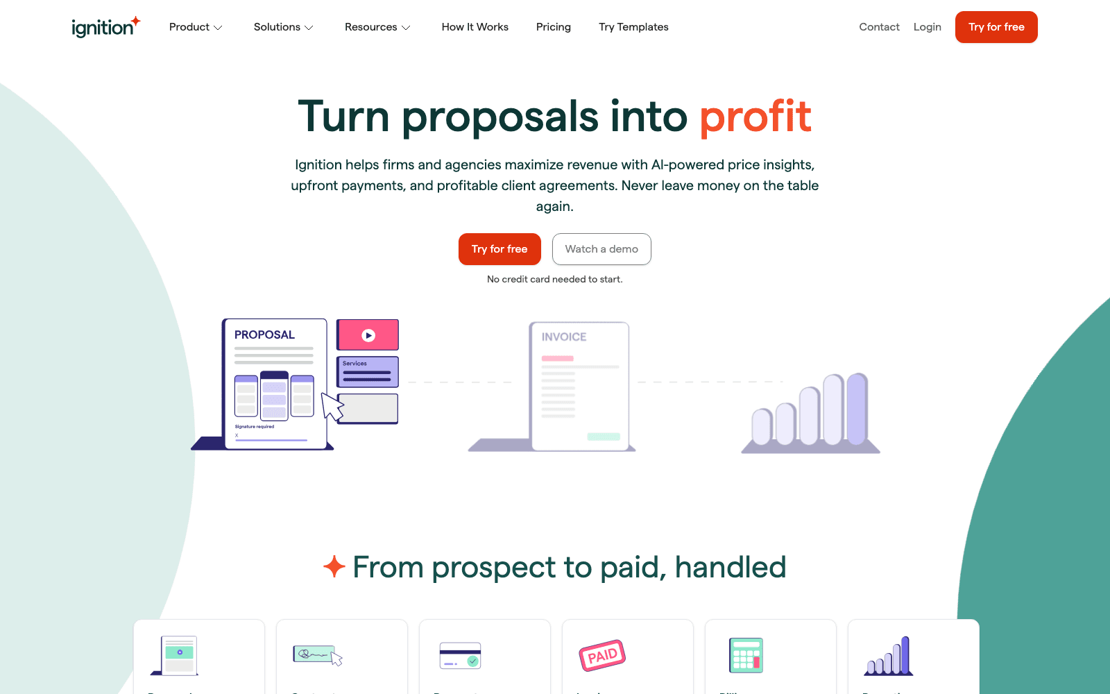 Ignition sales & revops tool screenshot