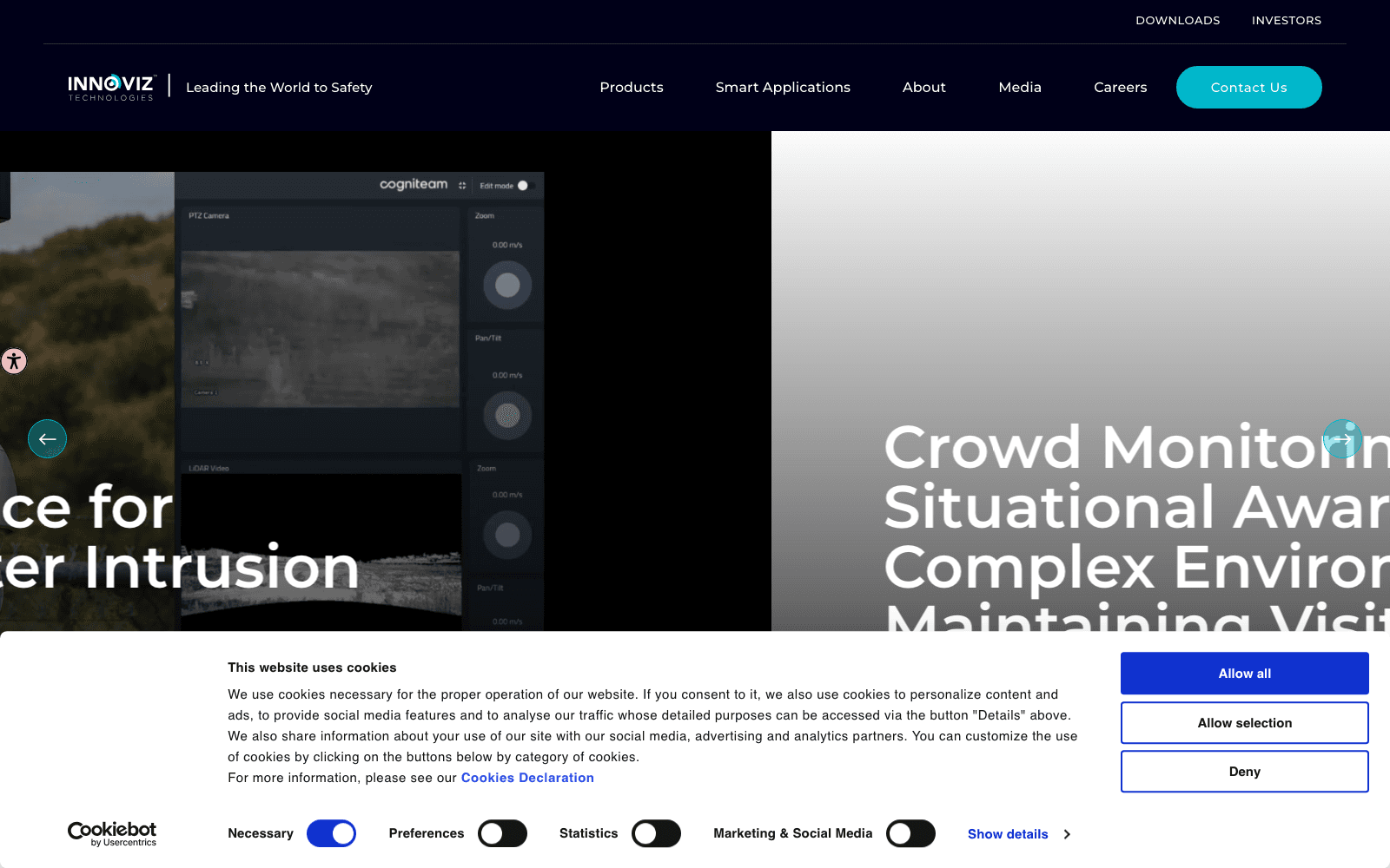 Innoviz ai infrastructure tool screenshot