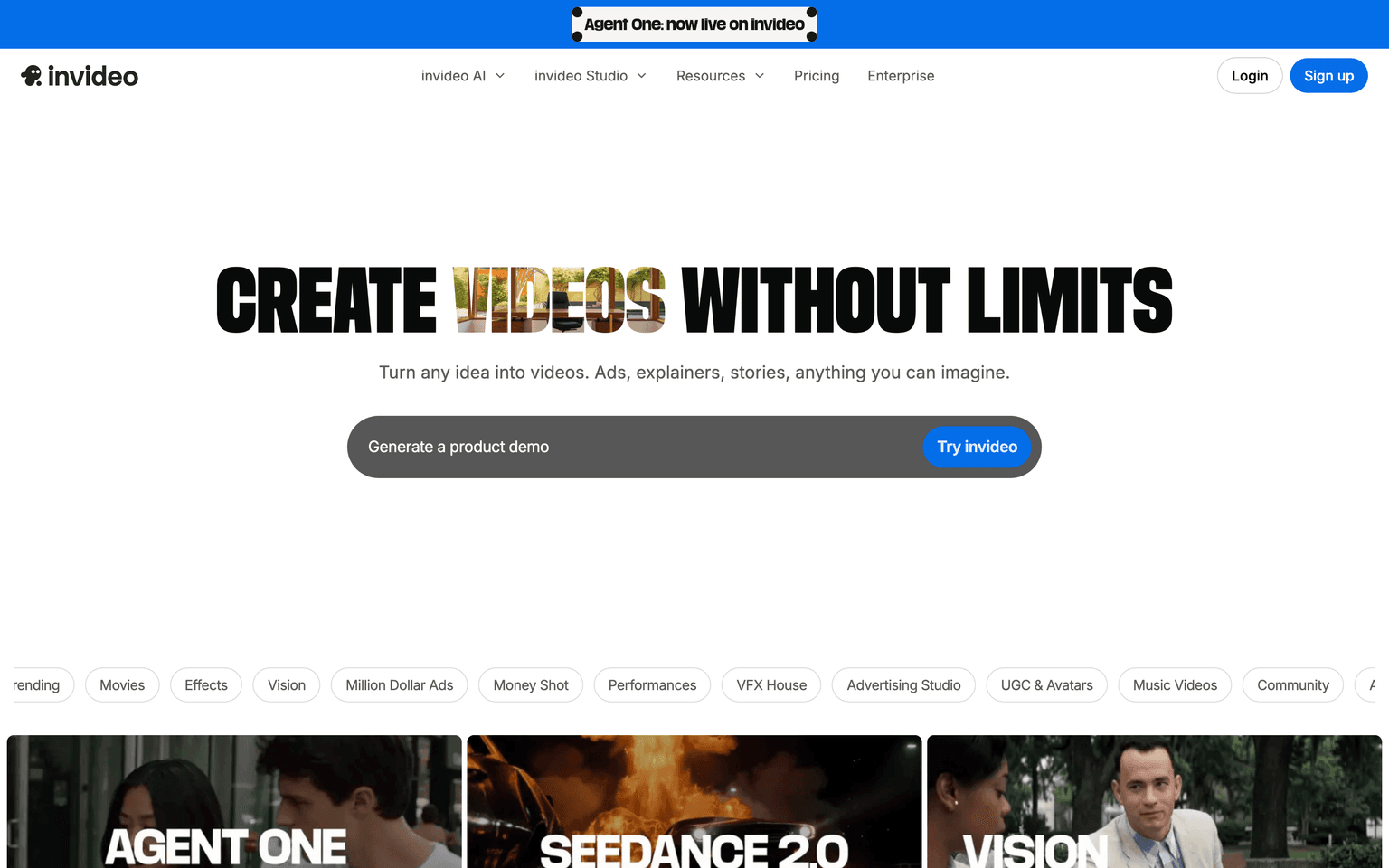 InVideo AI Screenshot