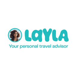 Layla itinerary generator brand logo icon mark
