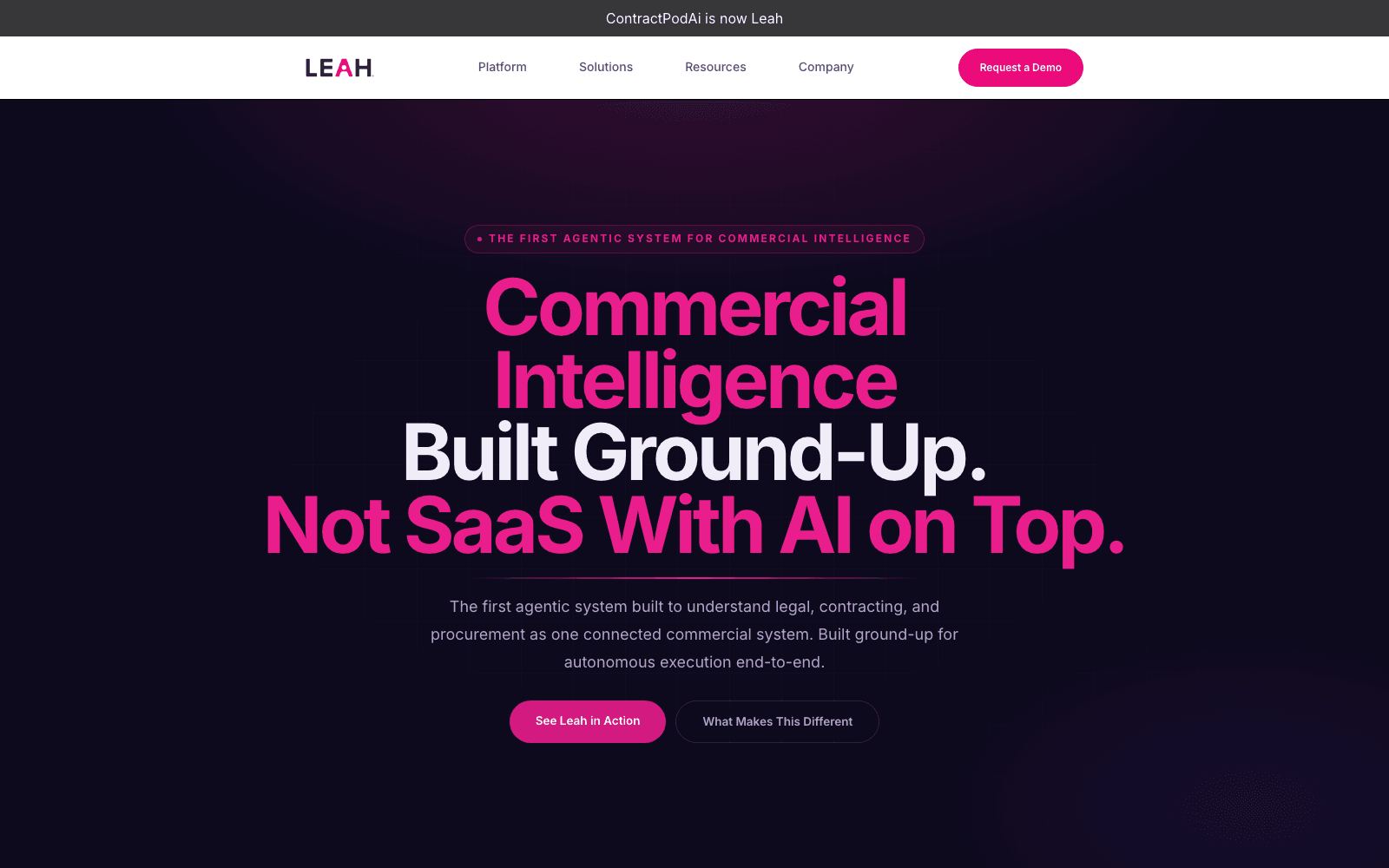 Leah AI productivity tool screenshot