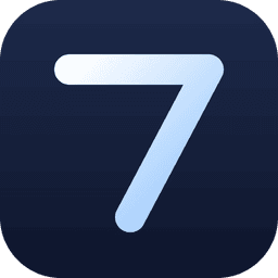 7ART brand logo mark shown on a transparent background