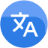 DOC2LANG brand logo with company glyph and wordmark on transparent background