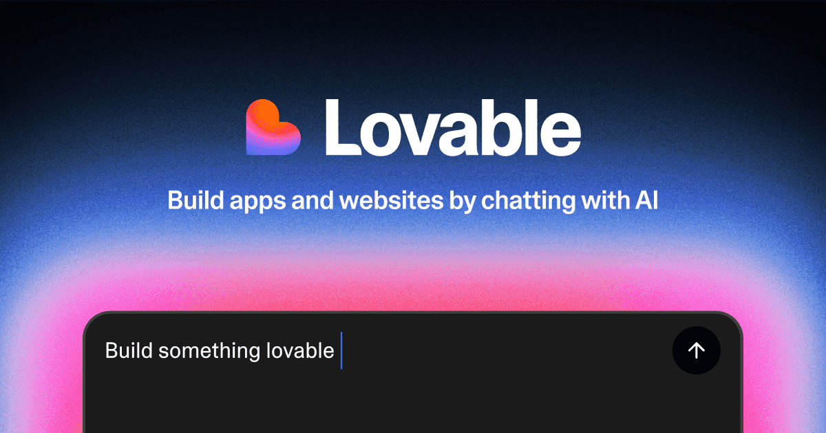Lovable AI App Builder Screenshot