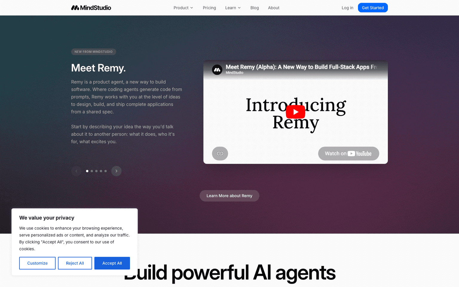 MindStudio ai agents tool screenshot
