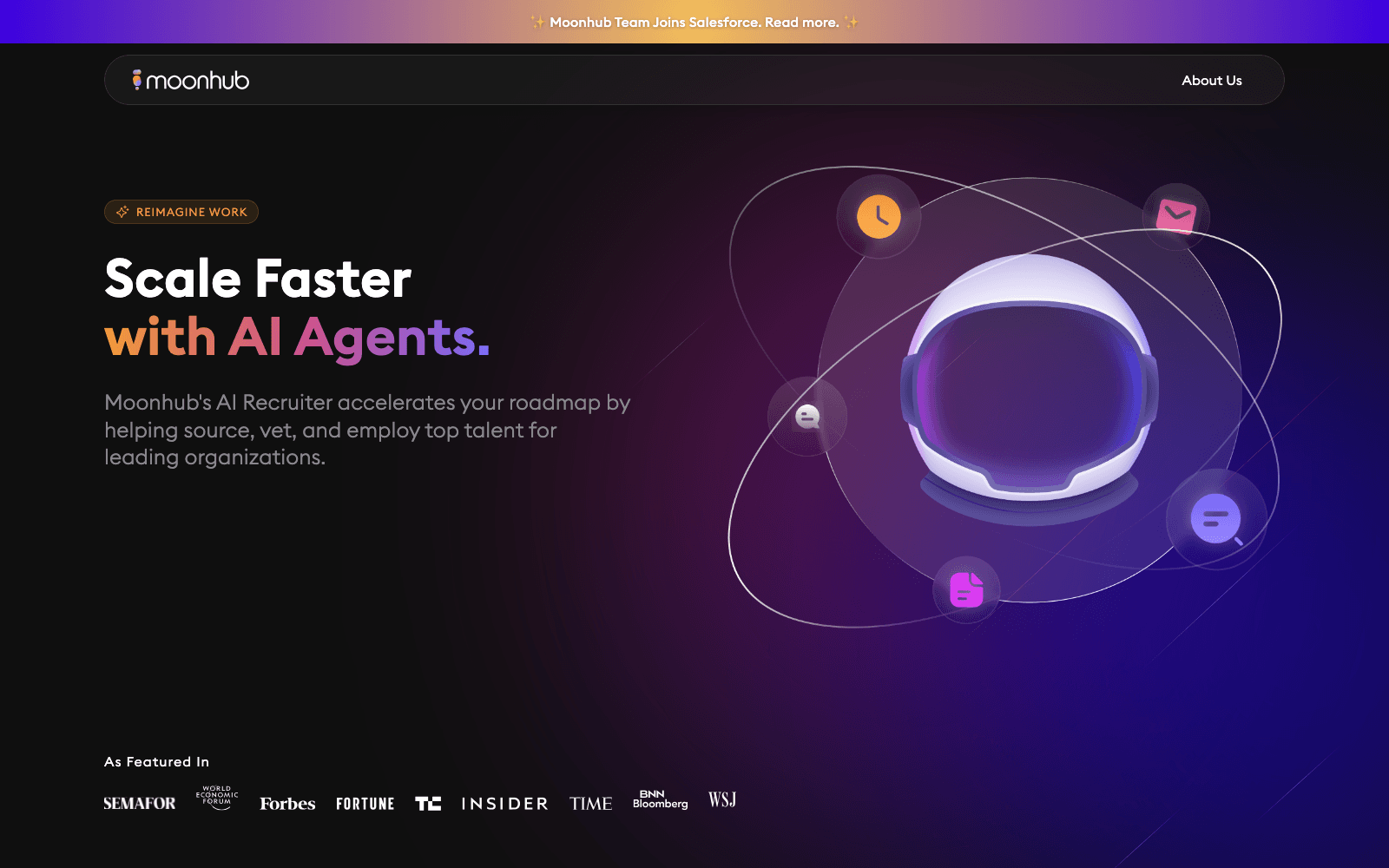 Moonhub hr & job search tool screenshot