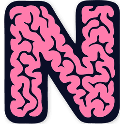 Neurometric small language models brand logo icon mark