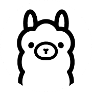 Ollama brand logo mark shown as a square app icon