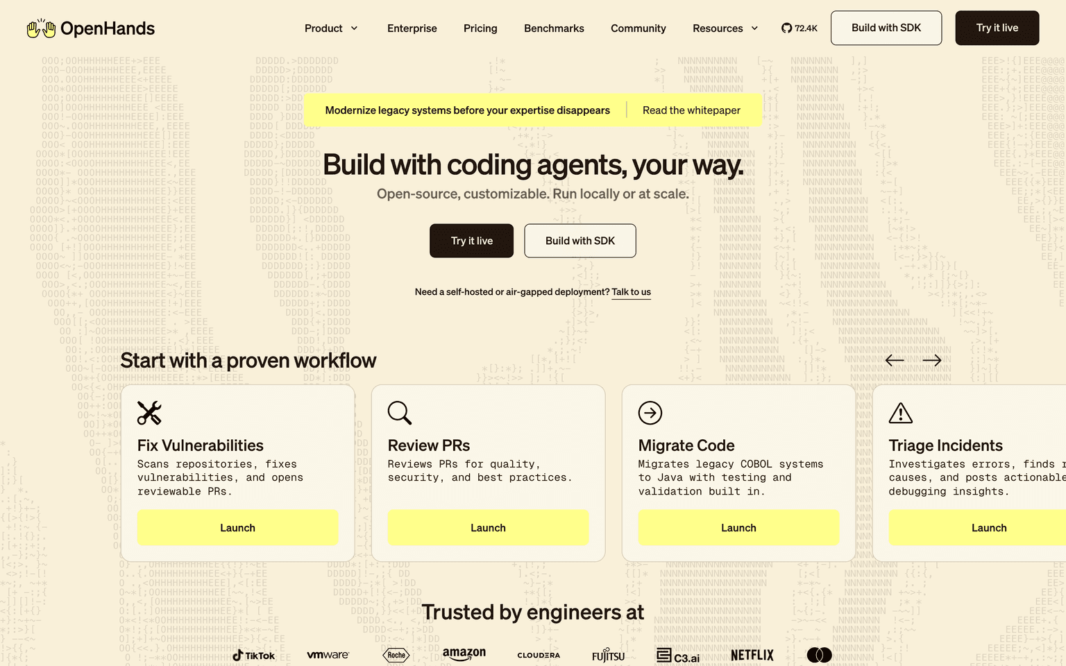OpenHands Screenshot