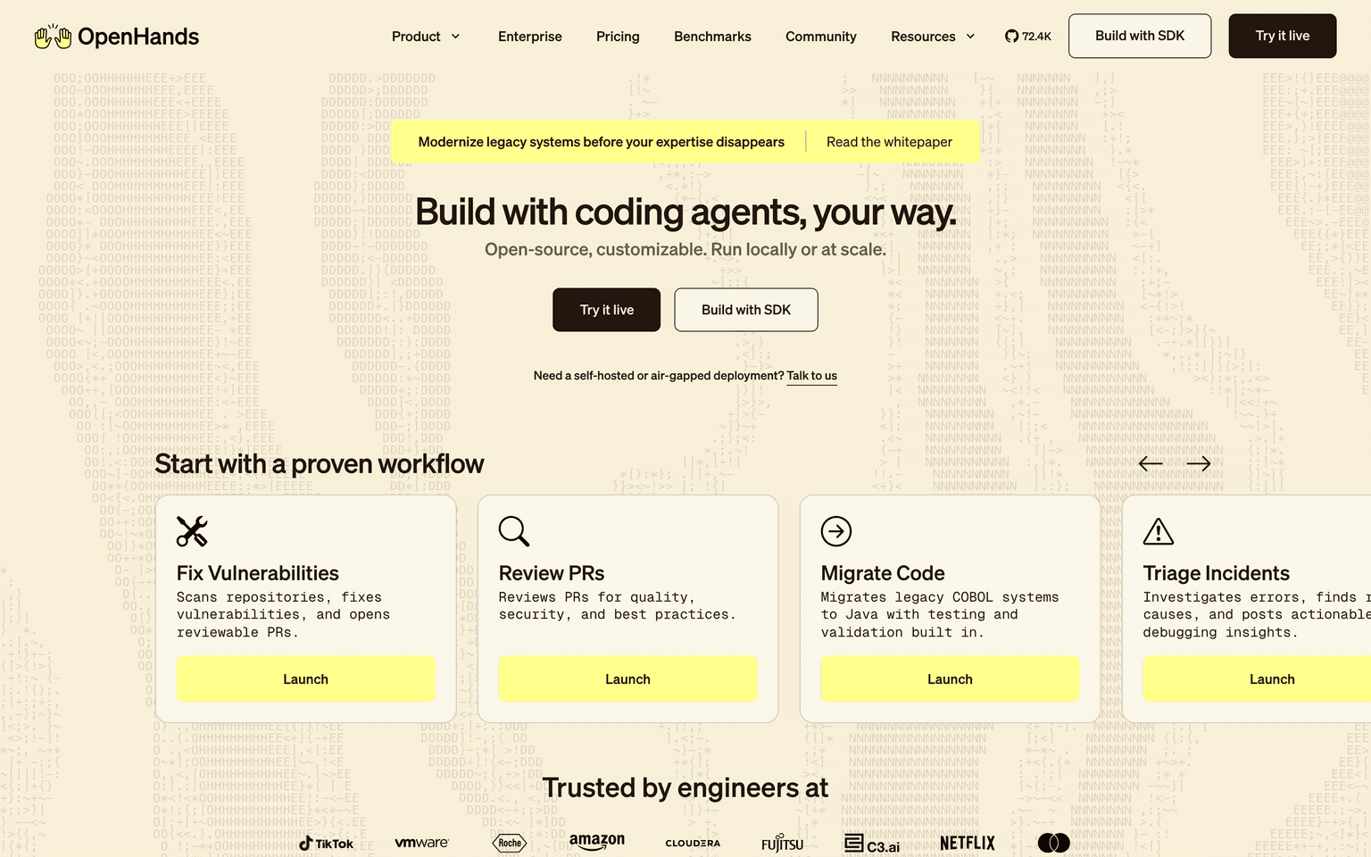 OpenHands Screenshot