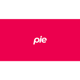 Pie hyperlocal ads brand logo icon mark