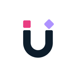 Fuzzy AI logo, a stylized letter U mark with colored dots for the LinkedIn sales outreach platform