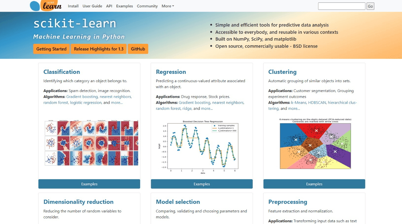 scikit-learn - Python Machine Learning