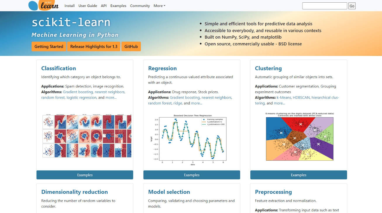 scikit-learn - Python Machine Learning