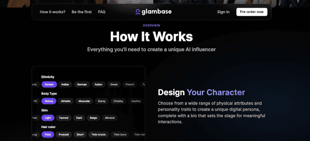 Glambase social media management tool screenshot 3