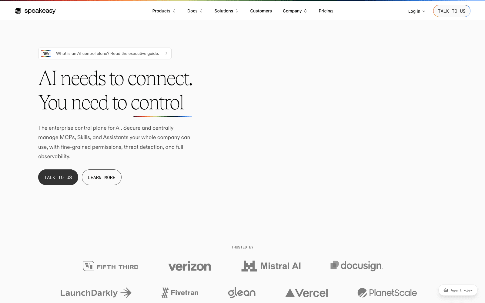 Speakeasy developer tools tool screenshot