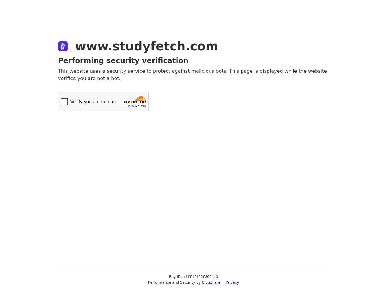 StudyFetch product interface dashboard screenshot homepage view