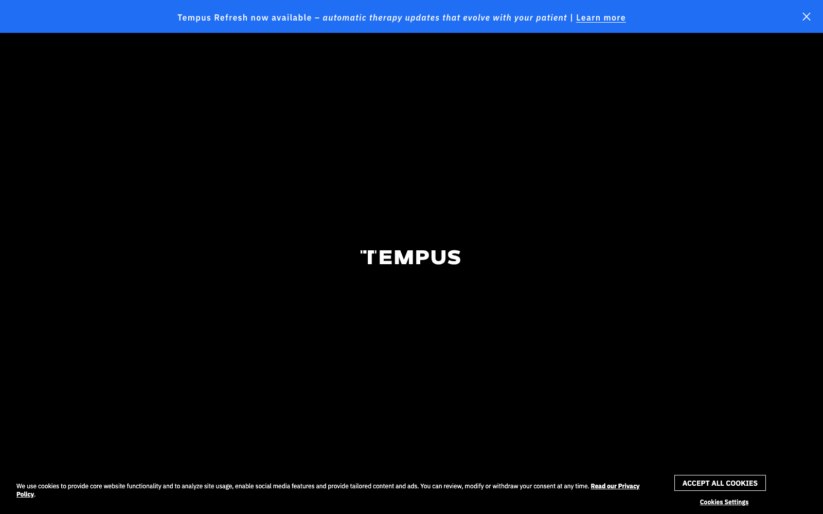 Tempus AI healthcare tool screenshot