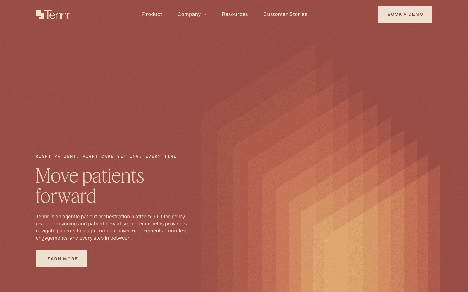 Tennr healthcare tool screenshot