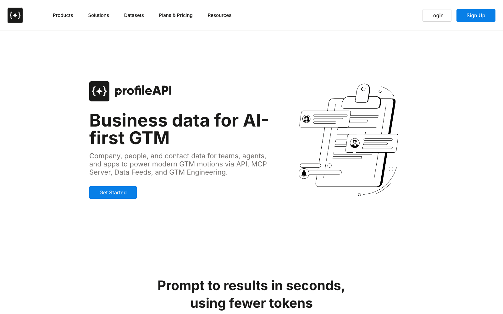 Truebase ai sdrs tool screenshot