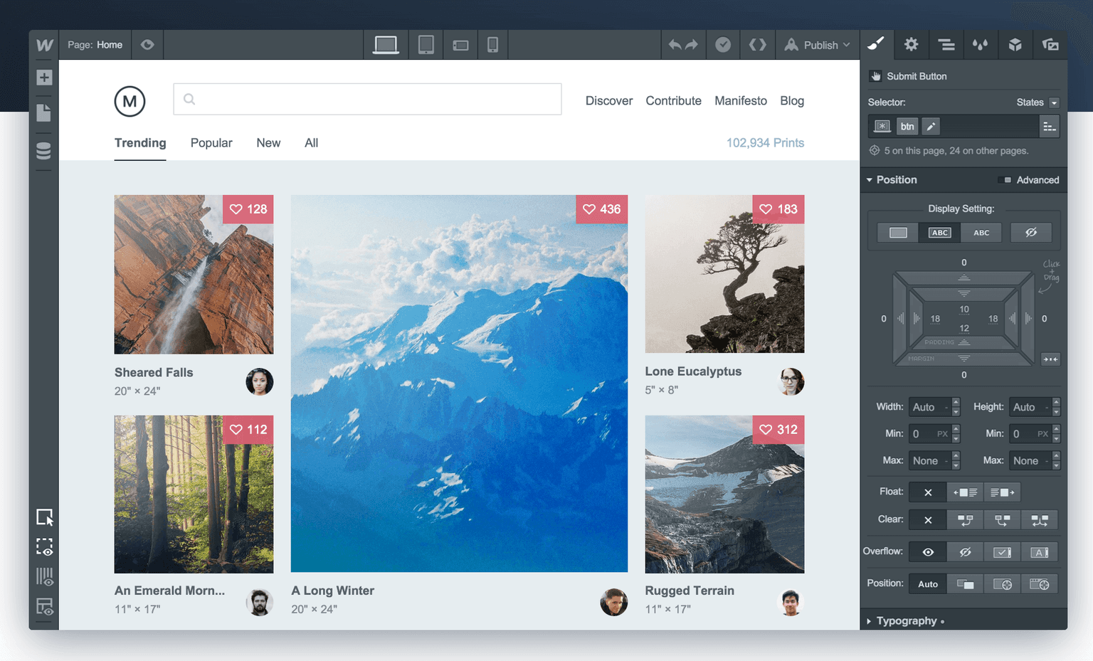 webflow