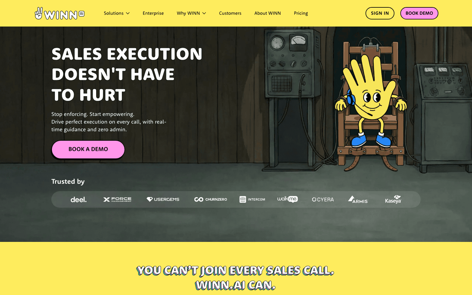 Winn.AI sales & revops tool screenshot