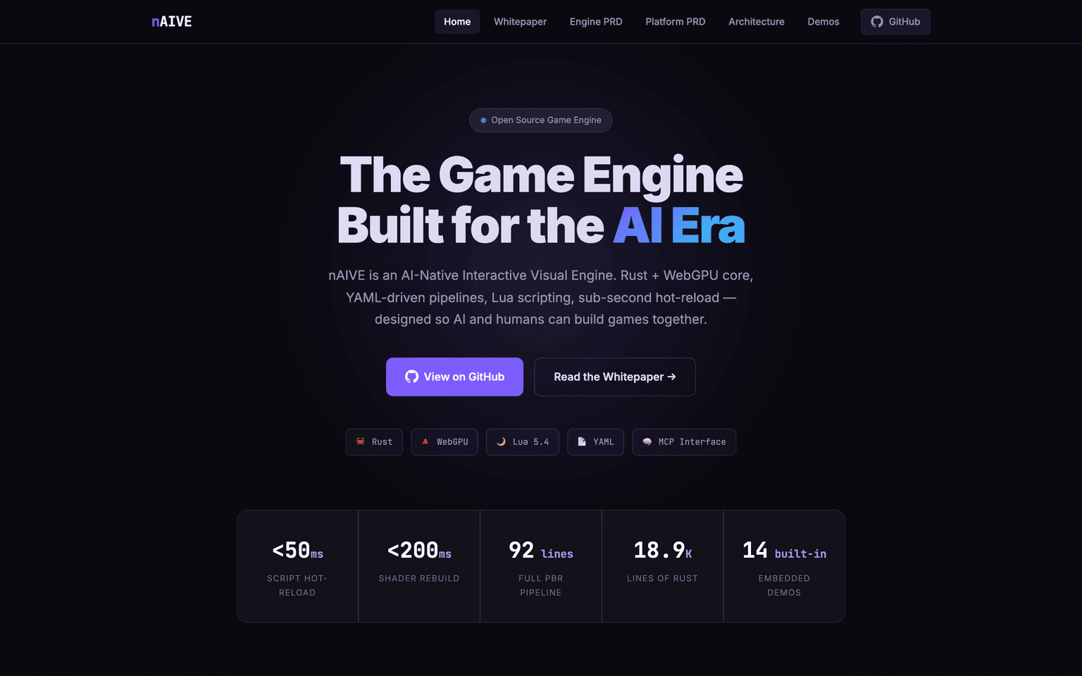 Naive landing page describing a single API that lets AI agents incorporate and operate real businesses
