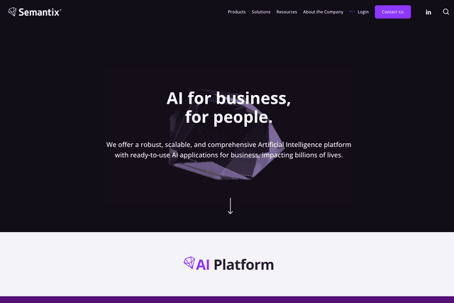Semantix: Comprehensive AI Platform for Diverse Industries